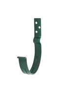 Крюк крепления желоба короткий, сталь, d-150 мм, зеленый, Aquasystem